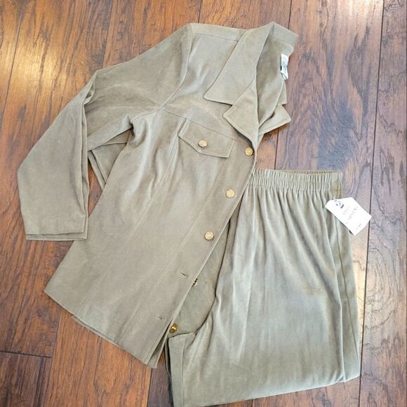 NWT Vintage R&M Richards 2 Piece Pants Suit Set - Picture 14 of 14